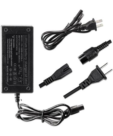 42V 2A Electric Scooter Charger with 3-Prong Connector for 36V Pocket Mod, Dirt Quad, Sports Mod Power Supply - Buy Online on GoSupps.com