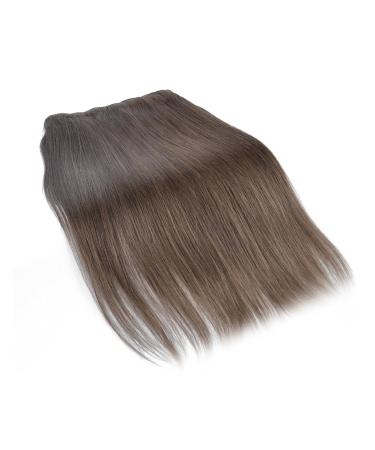 10PCs Clip In Real Hair Extensions 35cm-55cm 120g 100% Remy - Medium Brown (4#) for Smooth Hair Parts - Buy Online on GoSupps.com