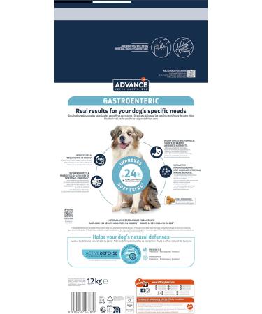 Advance Veterinary Diets Gastroenteric - Dry Food for Dogs with Gastrointestinal Disorders - 12kg - Buy Online on GoSupps.com