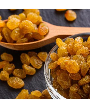 Yupik Jumbo Golden Raisins 200 g Gluten-Free Kosher Dried Fruits Naturally Sweet Unsweetened Seedless Healthy Snacks Grown in California - Buy Online on GoSupps.com