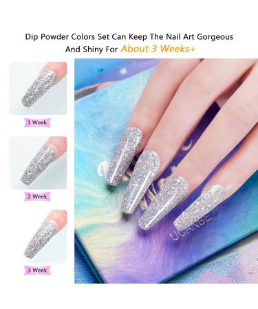 Nail Powder Starter Set | 12 Color Dipping Powder Kit for Home & Salon - Base Top Coat Activator & Brush Included - Buy Online on GoSupps.com