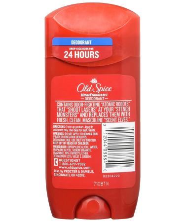 Old Spice High Endurance Fresh Scent Deodorant for Men 3 Oz 3 Pack - Buy Online on GoSupps.com
