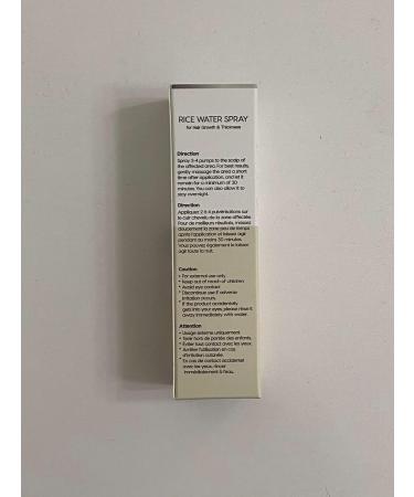 Rice Water Hair Growth Serum | Nourishing Rice Water Spray for Women | 60ml Hair Treatment - Buy Online on GoSupps.com