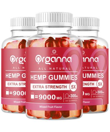 (3 Pack) Organna Gummies Official Organa Full Gummies Formula Reviews 90 Gummies for 3 Months