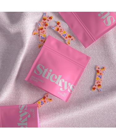 Breathing Strips - Nose Strips - Nasal Strips for Snoring - Nose Strips Breathing - Snoring Strips - Snore Strips - Ideal for Small Noses (Pink Patterned)