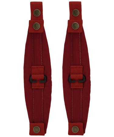Fjallraven, Kanken Mini Shoulder Pads for Backpacks, Ox Red One Size Ox Red