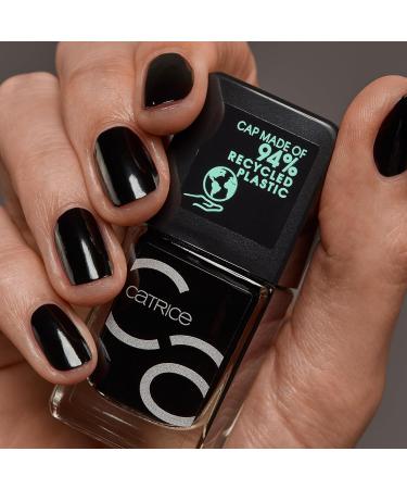 Buy Catrice Iconails Gel Lacquer No. 20 Black - Long-lasting Vegan Nail Polish (10.5ml) - Acetone-Free & Shiny Finish - International Shipping Available - Buy Online on GoSupps.com