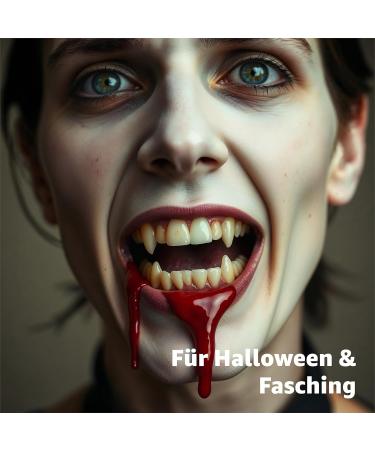  TK Gruppe Timo Klingler Fake Blood 50ml Fake Blood for Halloween Carnival Makeup and Fancy Dress - Washable and Incredibly Realistic - Buy Online on GoSupps.com