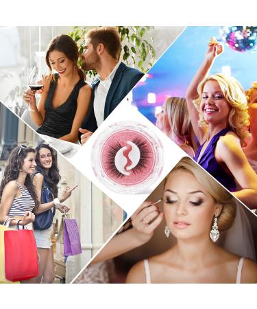 AYTANA Reusable Self Adhesive Eyelashes | Glueless Waterproof Lashes - Natural Look Fake Eyelashes | Easy Press-On Lashes for Beginners | 4PCs - Buy Online on GoSupps.com