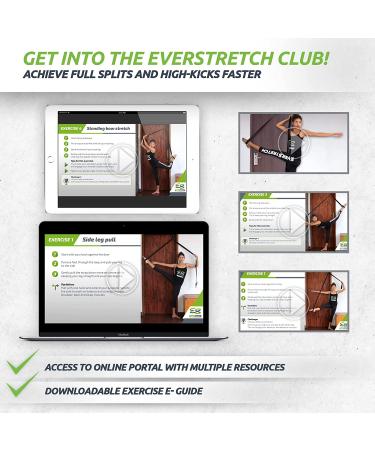 EverStretch Leg Stretcher LITE - Over The Door Flexibility Trainer for Ballet, Dance, Martial Arts | Portable Stretching Equipment for Cheerleading & Gymnastics - Buy Online on GoSupps.com