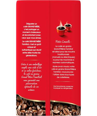 GRAND'MERE 1kg Family Coffee Beans Generous Taste - Buy Online on GoSupps.com