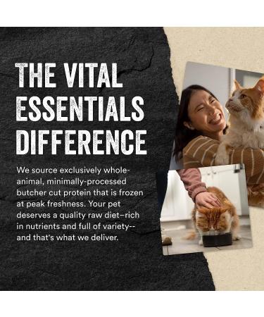 Vital Essentials Freeze-Dried Cat Food - Chicken Mini Nibs 12 oz | Grain-Free Nutrition - Buy Online on GoSupps.com