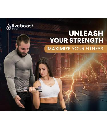 LIVEBOOST - Fast Acting for Men and Woman - Female & Male Supplement Natural Ingredients Supports Energy and Circulation Enhances Wellsness - 480ml - Buy Online on GoSupps.com