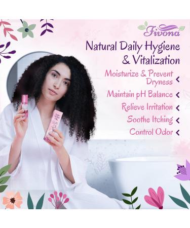 Fivona Natural Yoni Oil - Pink Secret for Feminine Care | Essential Oil Blend for Moisturizing Odor Control & pH Balance (30ml) - Buy Now! - Buy Online on GoSupps.com