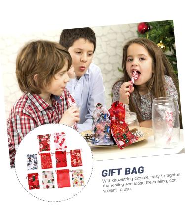 ULTECHNOVO 36pcs Christmas Cheesy Bag Gift Bag Organizer Gift Bag Storage Organizer Clear Candy Bags Christmas Organza Pouch Christmas Drawstring Bag Christmas Printed Present Bag Candy Pouch 1 count (Pack of 1) As Shown - Buy Online on GoSupps.com
