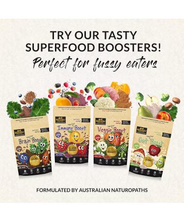 Kids Immune Support Powder - Immune Boost with Vitamin C A + E Magnesium & Probiotics for with 9 Superberries - Berry Taste Immunity Gummies Alternative 3.52oz (100g) 3.53 Ounce (Pack of 1) - Buy Online on GoSupps.com