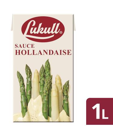 Buy Lukull Hollandaise Sauce - Delicate & Creamy - 1L Pack for Perfect Dishes | International Shipping Available - Buy Online on GoSupps.com