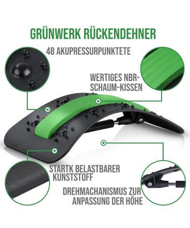 GW Back Extension 2.0 | Premium Adjustable Back Extensor for Back Pain Relief | Includes German Instructions & Training Plan | Shop Internationally - Buy Online on GoSupps.com
