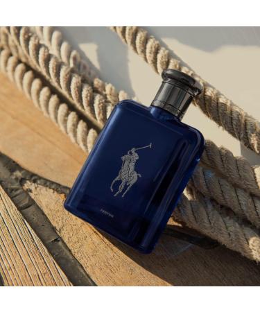 Ralph Lauren - Polo Blue - Parfum - Men's Cologne - Aquatic & Fresh - With Citrus Oakwood and Vetiver - Intense Fragrance 2.5 Fl Oz (Pack of 1) - Buy Online on GoSupps.com