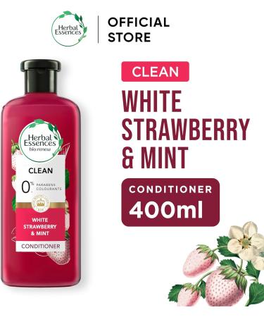  Herbal Essences Herbal Essences Strawberry and Mint White Conditioner 400ml - Buy Online on GoSupps.com