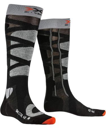Buy X-SOCKS Ski Control 4.0 Socks 42-44 - Anthracite Melange/Stone Grey for Ultimate Comfort | International Shipping Available - Buy Online on GoSupps.com