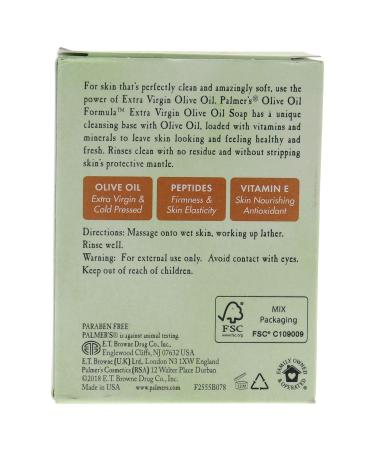 Palmer's Olive Butter with Vitamin E Soap - 4.4 oz | Moisturizing Bar Soap for Nourished Skin | Buy Internationally - Buy Online on GoSupps.com