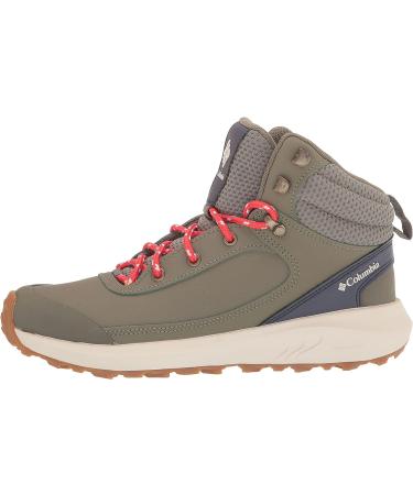 Columbia Trailstorm Peak Mid Hiking Shoe 7.5 - Stone Green/Nocturnal - Buy Online on GoSupps.com