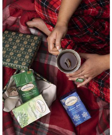 Twinings Christmas Black Tea - 20 Tea Bags (1.41 oz) | Festive Flavor - Buy Online on GoSupps.com