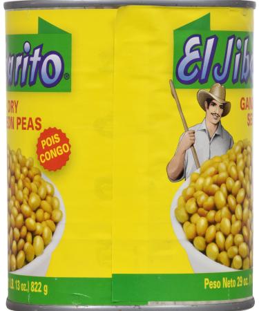El Jibarito Dry Pigeon Peas 29oz (Pack of 12) - Authentic Puerto Rican Flavor - Buy Online on GoSupps.com