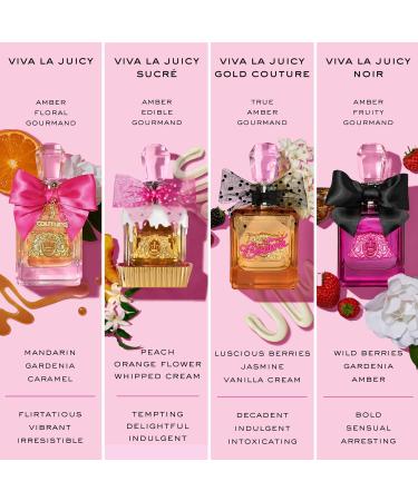 Juicy Couture Viva La Juicy Eau De Parfum Women's Perfume Valentine's Day Gift for Her Notes of Mandarin Gardenia & Caramel Floral & Sweet EDP Spray 0.33 Fl Oz (Pack of 1) Viva La Juicy - Buy Online on GoSupps.com