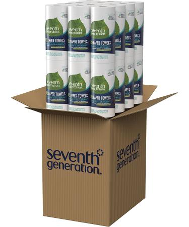 Seventh Generation 100% Recycled Paper Towels, 2-Ply, 24 Rolls - Eco-Friendly & Sustainable - Buy Online on GoSupps.com