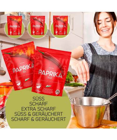Buy Smoked Paprika Rose 170g - Authentic Hungarian Spice from Kalocsa - Sharp & Smoky Flavor in Aroma Packaging - Buy Online on GoSupps.com