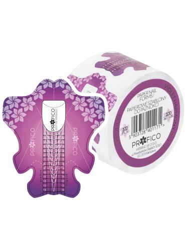 Profico nail template modeling template self-adhesive nail stencil nail extension modeling template self-adhesive 100 pieces violet harmony paper 100pcs violet harmony (paper) - Buy Online on GoSupps.com