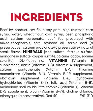 Purina Moist & Meaty Steak Flavor Adult Dry Dog Food - 36 Count Pack - Buy Online on GoSupps.com