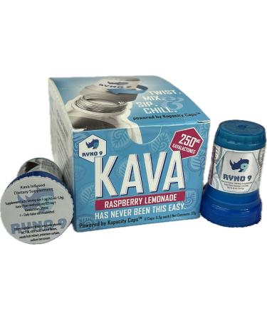 Ryno 9 Kava Kap Flavor Kava Extract | Twist-On Infuser Caps | Premium Kava Root Extract | Flavor Kava Instant Infusion (Raspberry Lemonade) - Buy Online on GoSupps.com