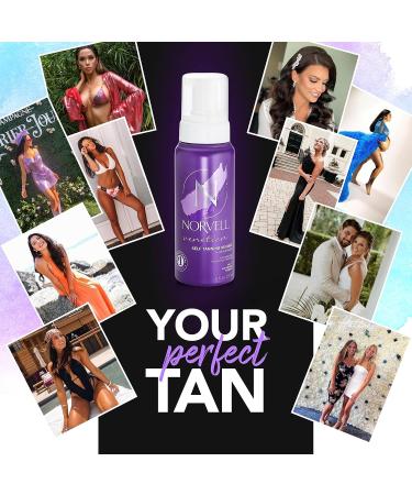 Norvell Venetian Sunless Self-Tanning Mousse with Bronzer - 8 fl.oz - Buy Online on GoSupps.com