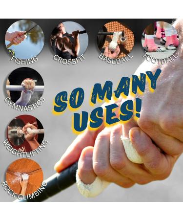 ABG Stretch Tape - White & Black Magic | Made in USA Patented Maximum Grip for Weightlifting Hookgrip 1 & 2 | Durable & Flexible eCommerce Shipping Worldwide - Buy Online on GoSupps.com