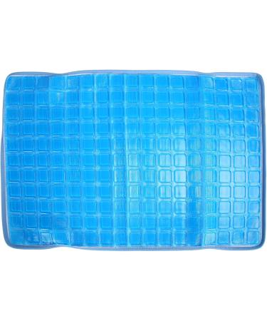 Syrisora Cooling Gel Pillow Mat Soft Cushion Flexible and Foldable for Summer Ideal for Home and Beauty Salons - Buy Online on GoSupps.com