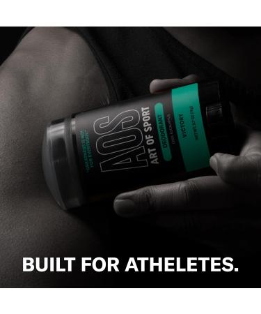 Art of Sport Men’s Deodorant Aluminum Free Eucalyptus Fragrance Made with Natural Botanicals - 2.7 Oz - Pack of 2 - Buy Online on GoSupps.com