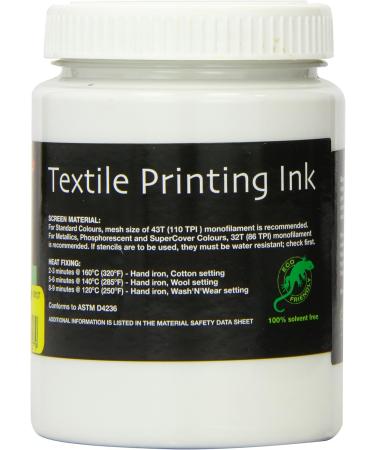 Permaset Aqua Super Cover White Screenprinting Ink 300ML - Fabric Magic - Buy Online on GoSupps.com