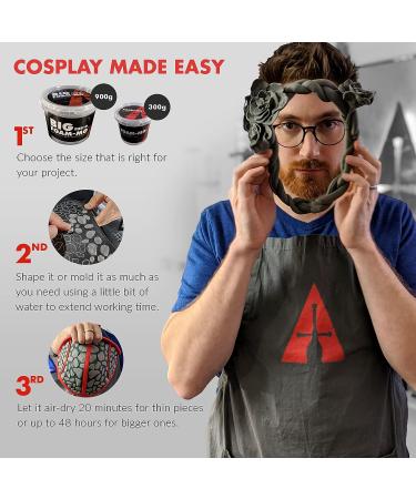 Cosplay Apprentice - Foam-mo  Foam Clay Cosplay  Lightweight Sculpting Foam  Air Dry Clay for Cosplay and Costumes  300g - Buy Online on GoSupps.com