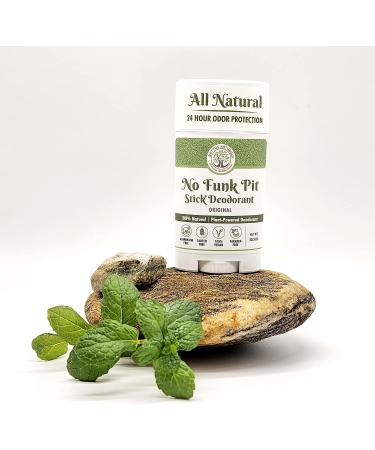 No Funk Pit Stick: Natural Vegan Deodorant, Aluminum and Gluten Free - Buy Online on GoSupps.com
