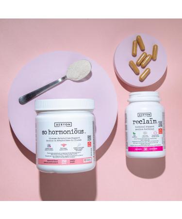 Aeryon Wellness Perimenopause Kit | Peri-menopause Supplements for Women | Supports Hormone Balance and Glucose Metabolism | Reduces Hot Flashes & Stress | Estrogen Supplements for Women | Made in Canada Peri-Menopause-Kit - Buy Online on GoSupps.com