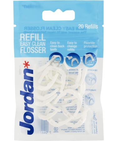 Jordan Easy Clean Flosser Refill 20-Pack