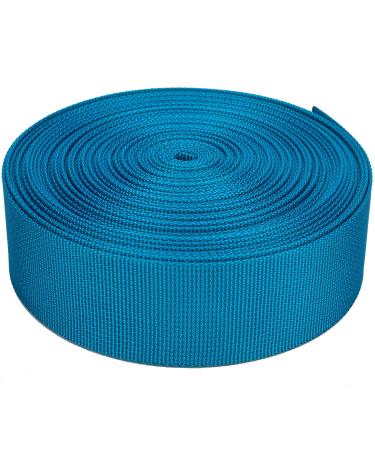 Traveller Nylon Webbing Tape Heavy Duty for General Outdoor Application Outdoor Gear Repair - 1"/1.5"/2" Inch x 10.9Yards Sky Blue 1" x 10 yard