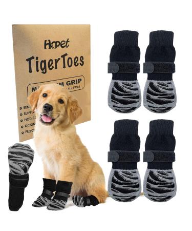Anti-Slip Socks for Dogs Socks for Walkways Warm/Cold Paw Protection Against Licking and Slipping Ideal for Dog Paw Protection (XL)