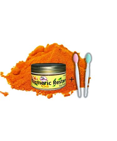 Organic Turmeric Lip Scrub - Exfoliating & Moisturizing Treatment by Habbie Beauty Supplies - Buy Online on GoSupps.com