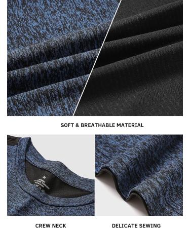 Ymmchy Men's Gym Tank Top 4-Pack Sleeveless Muscle Shirt Quick Dry Bodybuilding Undershirt in Dark Gray Light Gray Dark Blue and Wine Red - Ideal Fitness Apparel for International Shipping - Buy Online on GoSupps.com