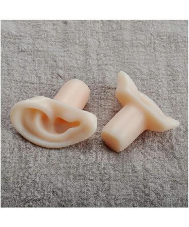 Soft Silicone Ear Model - Artificial Simulation Human Ear - Ear Acupuncture Point Model - for Acupuncture Studs Earring Earphone Bluetooth Headset Display Props - Buy Online on GoSupps.com