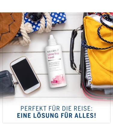 Buy Eye.care pH-Neutral Saline Solution | 4-Pack Travel Size Isotonic Solution for Hard & Soft Contact Lenses | Gentle for Sensitive Eyes | International Shipping Available - Buy Online on GoSupps.com